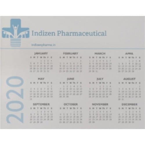 Indizen Pharmaceutical Branding Calendar